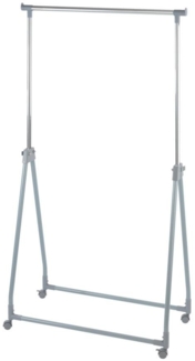 WENKO Kleiderständer klappbar höhenverstellbar auf 4 Rollen