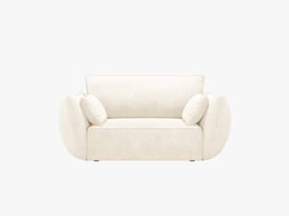 Micadoni Sessel Kaelle 1-Sitzer Chenille Over The Horizon Helles Beige