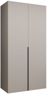 ABIKS MÖBEL Drehtürenschrank ALICANTE 1 Schlafzimmerschrank mit Kleiderstange und Regalen