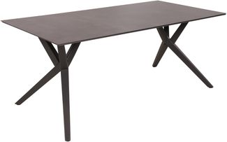 Gartentisch LOREN - Laminat, Grau, 180 x 90 x 74,5 cm | Terrassentisch Wetterfest Outdoor Tisch