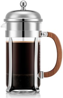 Bodum Kaffeebereiter 8 Tassen 1.0l Chambord mit Holzgriff