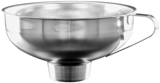 Marmelade - Einfülltrichter 12 cm Edelstahl / GSD / Trichter / Einwecktrichter / Marmeladentrichter