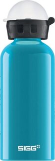 Sigg Trinkflasche SIGG KBT Waterfall Kinder Trinkflasche aus Aluminium (0.4 L) Türkis