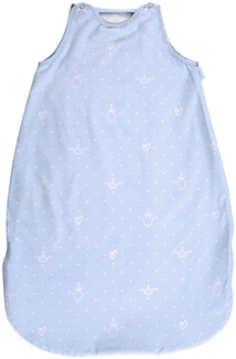 Lorelli Baby Winterschlafsack 85 cm 100% Baumwolle, 2,5 TOG, Maße 80 x 45 x 3 cm blau Sterne