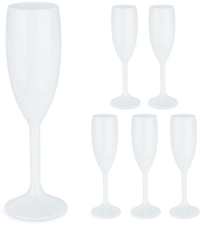 Sektgläser Kunststoff 6er Set
