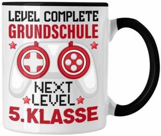 Trendation Tasse 5. Klasse Jungs Weiterführende Schule Grundschule Geschenk Tasse Gamer