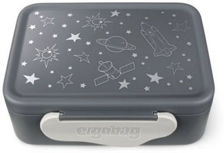 ergobag Lunchbox Brotdose, Tritan, (Brotdose, 1-tlg, Brotdose), Inkl. Trennfach für Obst und Gemüse
