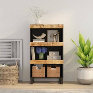 vidaXL Beistellschrank 60x33x107 cm Massivholz Mango 352889