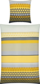 REDBEST Bettwäsche Bettwäsche, Biber, Flanell Streifen