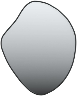 vidaXL Wandspiegel Schwarz 50x40 cm 348252