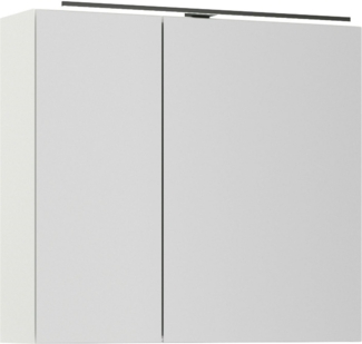nobilia® Spiegelschrank Prina (inkl. Beleuchtung mit Dimmerfunktion) in Breiten 60, 80, 100 und 120 cm, innenliegende Steckdose
