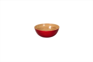 albert L. Bambus Schüssel 18x7 red