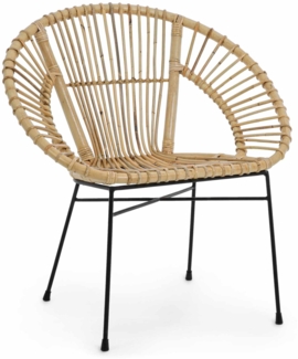 Sessel Tolima aus Rattan, Natur