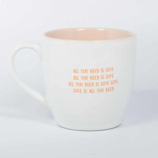 Thumbs up! ThumbsUp! Tasse All you need is love 270ml weiß (1001707)