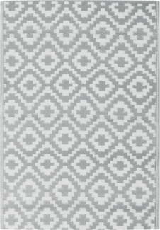 vidaXL Outdoor-Teppich ARAKIL Grau 160x230 cm PP 368553