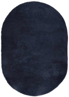 vidaXL Teppich Shaggy Hochflor NAVARRA Marineblau 300x200 cm Polyester 4102939