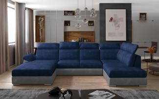 Wohnideebilder Evanell Dunkelblau Ecksofas & Eckcouches Evl_08