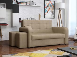 Schlafsofa Viva Home II, Nische für Hocker auf der linken Seite, Farbe: Enjoy 2