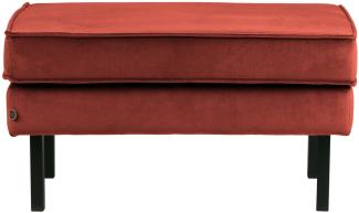 Hocker Rodeo Samt, Rot