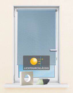 Seitenzugrollo Seitenzugrollo 'Ida', Lichtschutz, Klemmfix, ohne Bohren, Fixmaß, Kutti, Lichtschutz, ohne Bohren, Klemmfix, Sichtschutz, Sonnenschutz