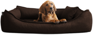 DONALD Orthopädisches Hundebett - 01 Braun, 120x85cm