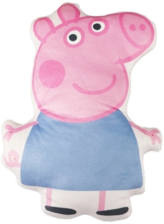 Peppa Pig Dekokissen Peppa Wutz Pig mini Velours Kissen Dekokissen 3D Cushion, 30x20x5 cm