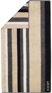 JOOP! Handtücher Vibe Streifen 1698 37 Stein 80 x 150 cm