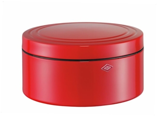 WESCO Gebäckdose Classic Line 4 Liter ROT mit Deckel / Dose