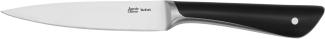 Jamie Oliver by Tefal K26709 Universalmesser 12 cm | hohe Schneideleistung | unverwechselbares Design | widerstandsfähige und langlebige Klingen | Edelstahl/Schwarz