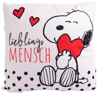 United Labels® Dekokissen Peanuts Snoopy - Lieblingsmensch