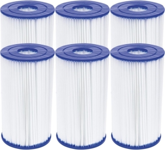 Flowclear™ Filterkartusche Gr. IV 14,2 x 25,4 cm, 6er-Sparset
