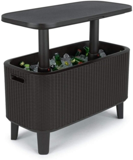 Keter Coolbar Bevy Kühlbox Getränkebox Stehtisch Partytisch Cocktailbar Tisch