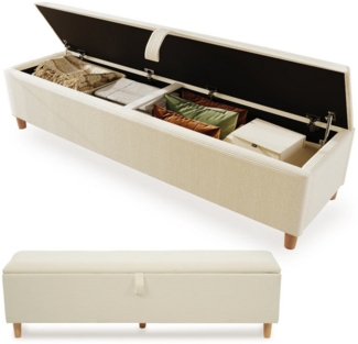 autolock Bettbank Bettbank mit Stauraum,175x38 cm Polsterbank mit Hydraulischem Stauraum, Aufbewahrungsbox,geeignet für Schlafzimmer, Wohnzimmer und Flur