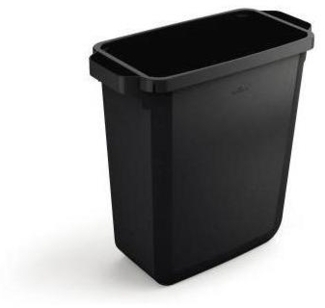 DURABLE Abfallbehälter Durabin ECO 60 Liter rechteckig schw.