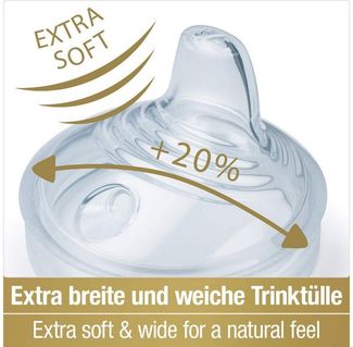 NUK Trinklernbecher Nuk Nature Sense Trinklernflasche 150ml, 1-tlg.