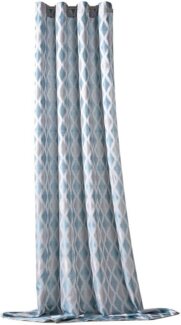 Weckbrodt Vorhang Raute, Ösen (1 St), blickdicht, Jacquard, Jacquard, strukturiert, blickdicht, Muster Raute, Gardine, Store