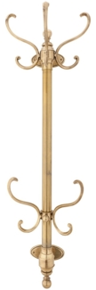 Signature Kleiderhaken mit 8 Messinghaken - Golden