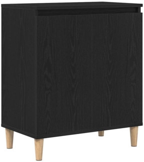 vidaXL Sideboard Schwarz 60 x 35 x 70 cm Holzwerkstoff 862593