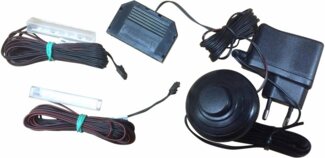 trendteam LED Unterbauleuchte, LED fest integriert, Kaltweiß, LED Unterbauspots mit kalt-weißem Licht - Mit Fußschalter