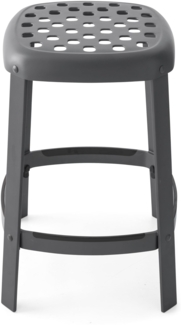 Connubia, Hocker Industrial fest Struktur grau matt