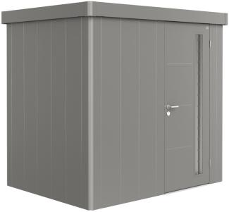 Biohort Gerätehaus Neo, 1B: 236 x 180 x 222 (b x t x h) cm, quarzgrau-metallic