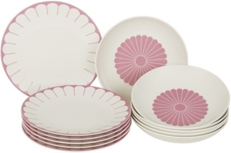 Villeroy & Boch Fleur Cassis Tafel-Set für 6 Personen / 12 Teile