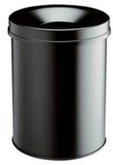 Durable Papierkorb Safe rund 15 Liter, schwarz