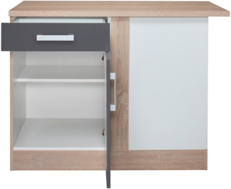 KOCHSTATION Eckunterschrank KS-Toronto, Breite 110 cm