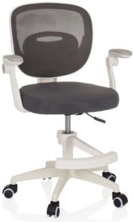hjh OFFICE Drehstuhl Kinderdrehstuhl KIDDY SMART Stoff (1 St), Kinder Bürostuhl mitwachsend, ergonomisch