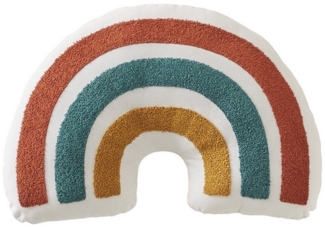 vertbaudet Dekokissen Kinder Kissen MINI ZOO, Regenbogen