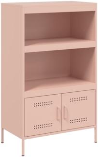 vidaXL Highboard Rosa 68x39x113 cm Stahl 842971