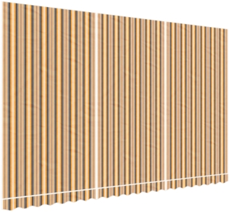 vidaXL Markisenbespannung Mehrfarbig Gestreift 5x3 m 367740