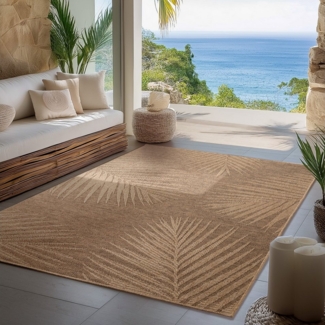 Carpettex Outdoorteppich Boho Design, Läufer, Höhe: 5 mm, Outdoor Teppich Wetterfest Modern Design Wohnzimmer Küchen Terrasse
