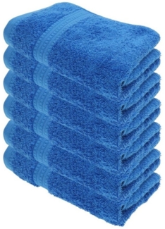 Julie Julsen Handtücher 6-Handtücher-Royalblau, Bio-Baumwolle (6-St)